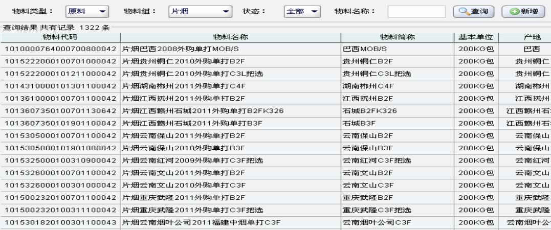 片煙原料主數(shù)據(jù)圖